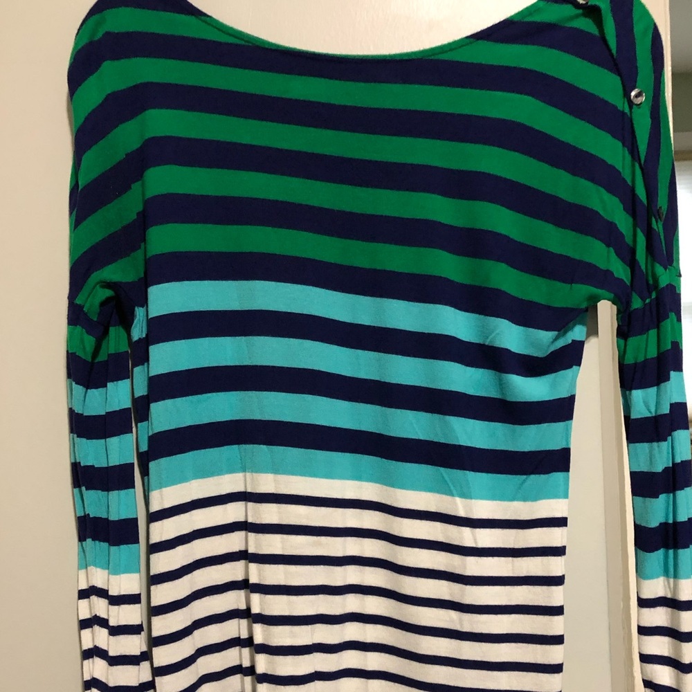 Multi-Colored Striped Top